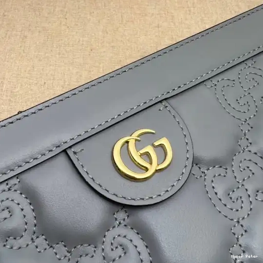 Hyperpeter GUCCI matelassé GG bag shoulder leather 0704